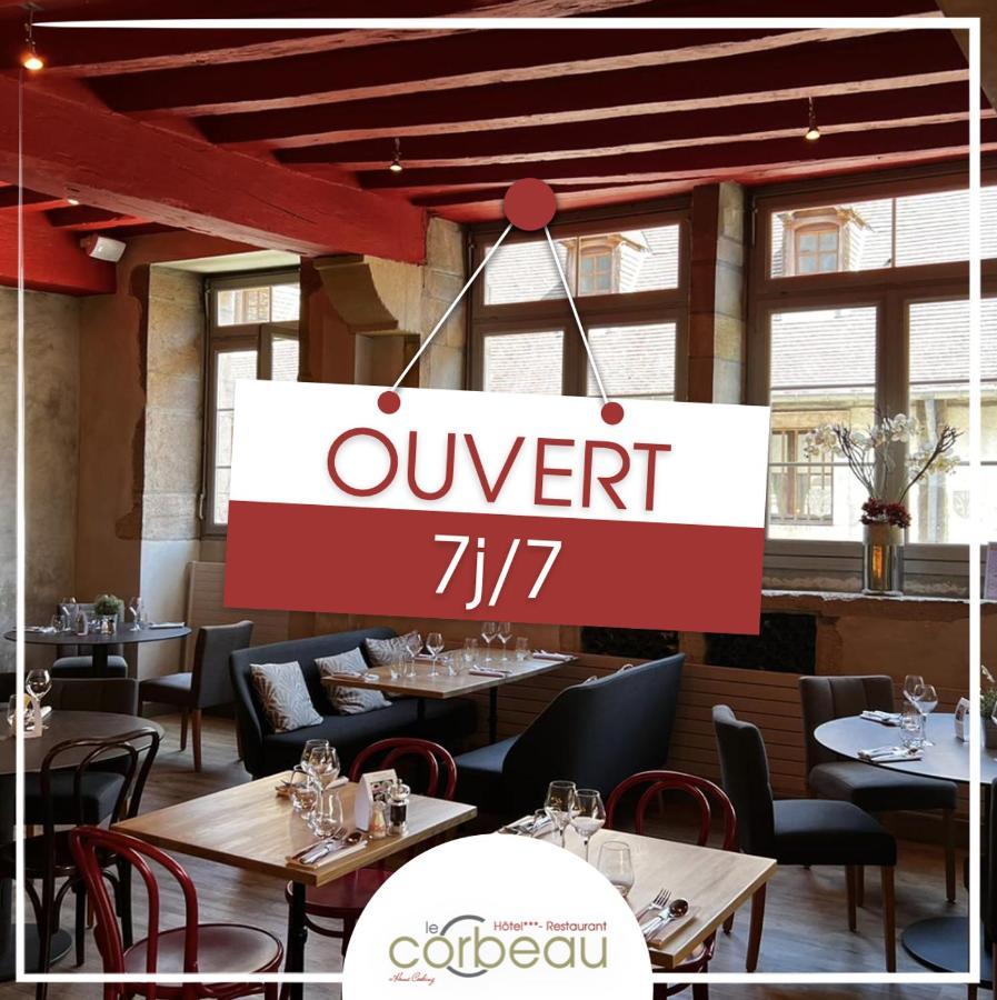 Le Corbeau Hotel Auxonne Bagian luar foto